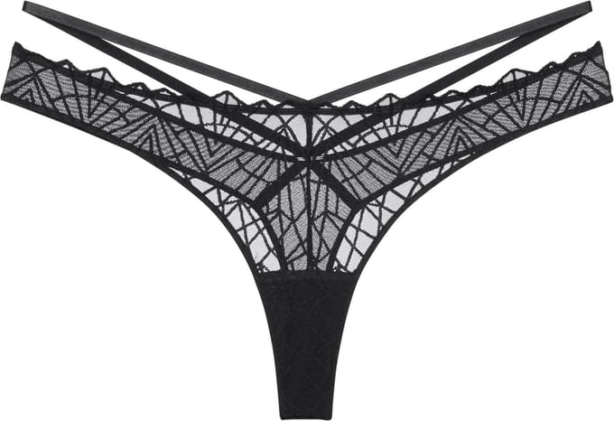 Triumph That Night In Vegas String Dames Onderbroek - ZWART