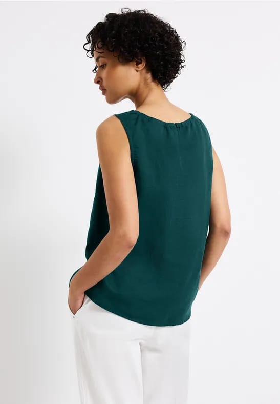 Linnen blouse top