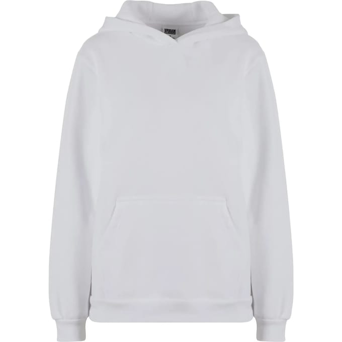 Urban Classics - Loose Brushed Fleece Hoodie/trui - L - Wit