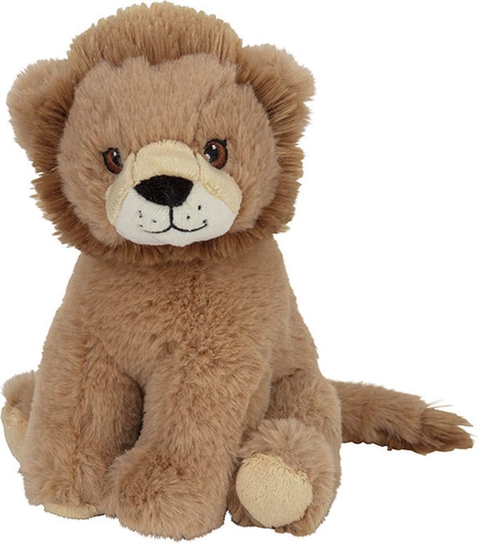 Pluche knuffel leeuw van 19 cm - Speelgoed knuffeldieren leeuwen