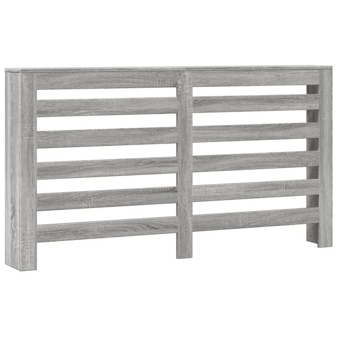 vidaXL Radiatorombouw 149x20x82 cm bewerkt hout grijs sonoma eiken