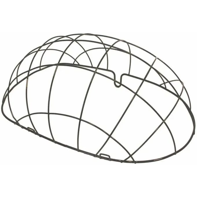 Basil Pasja Space Frame Draadkoepel M - Staal - Medium - Zwart - 45 cm