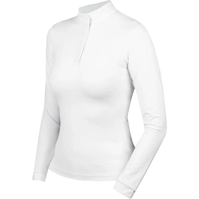 Dames wedstrijdpolo met lange mouwen EQPRO Taylor