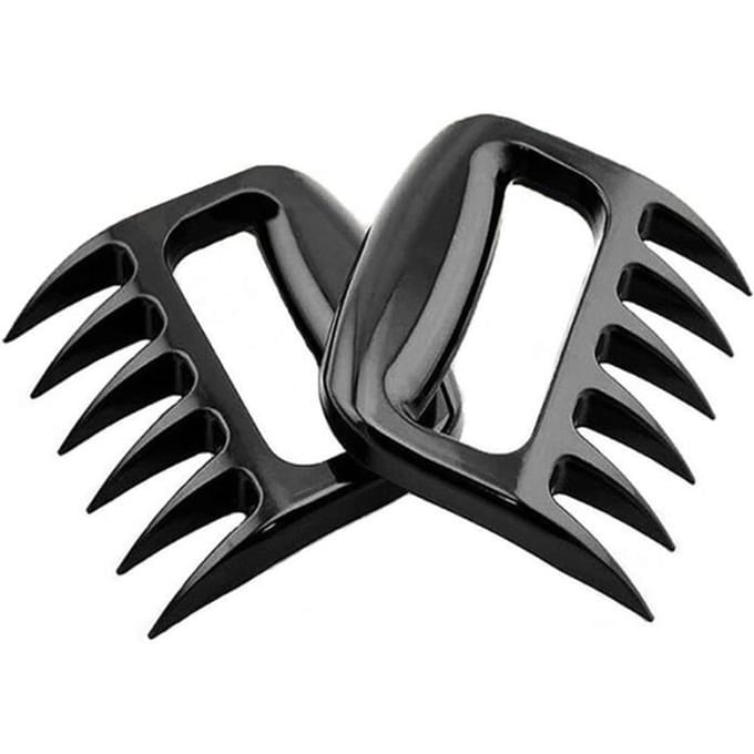 Keukenaccessoires - Maat Zwart - Berenklauwen - 2 stuks - Barbecue - Handmatig