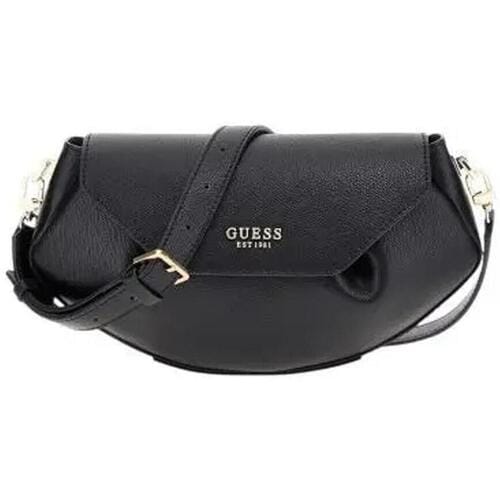 GUESS schoudertas Amorette Flap Crossbody Black zwart