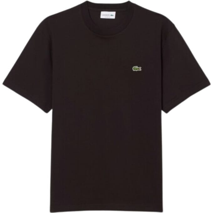 Lacoste 1ht1 Men's Tee-shirt T-shirts Donkerbruin Th7318-61
