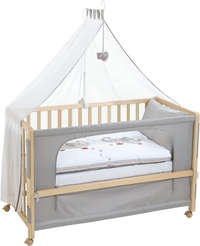 Babybed - Bijzetbed - Veilig Slapen - Compleet Uitgerust - 60 x 120 cm - Jumbo Wins