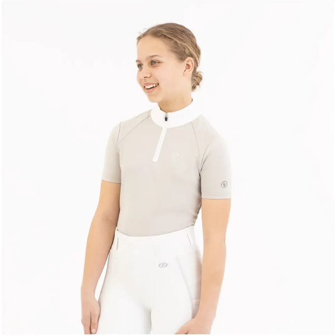 Wedstrijdpolo voor meisjes BR Equitation Eevolv Isha