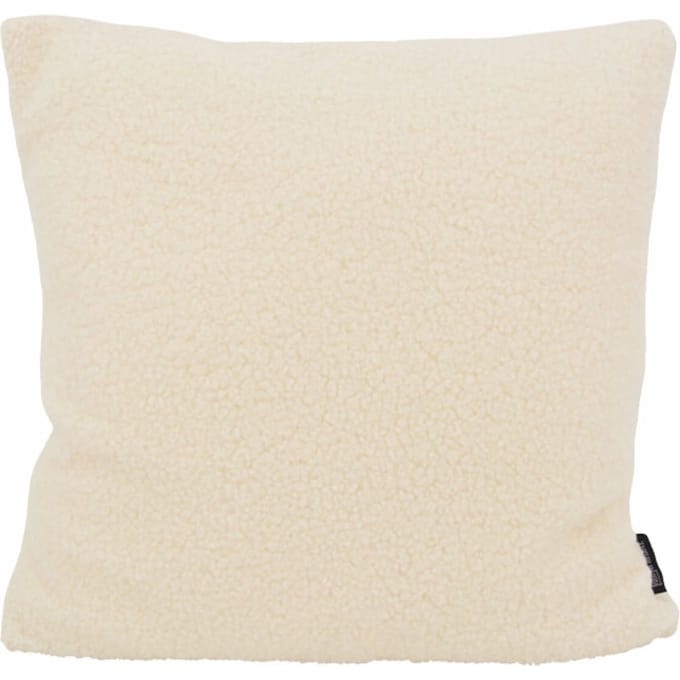 Gek op kussens! Sierkussen teddy crème | 45 x 45 cm | polyester