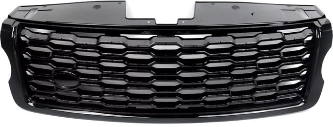 Voorbumper Grille - Facelift Look - Glanzend Zwart - Voor Range Rover L405 Vogue (2013-2017)