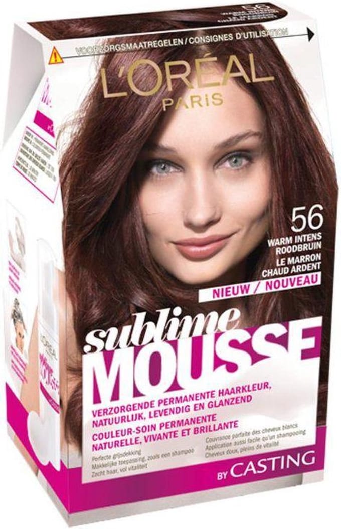 L'Oréal Paris Sublime Mousse - Warm Intens Roodbruin - 56