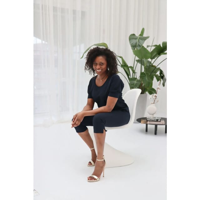 Helena Hart Broek corsa transfer 7007 marine