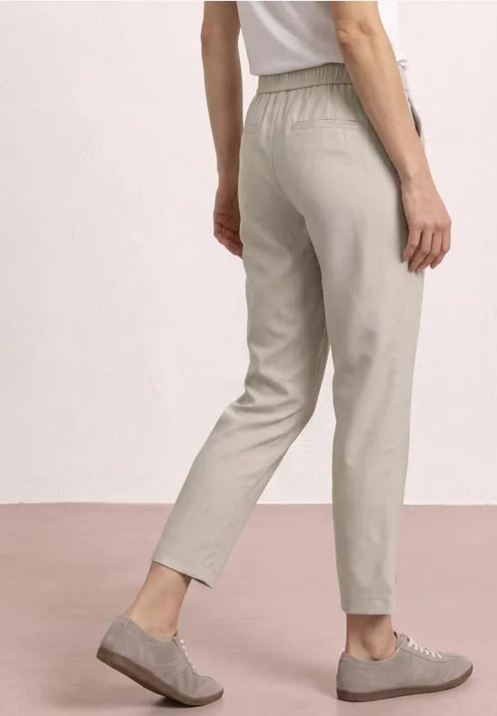 Slim legs in gemêleerde look