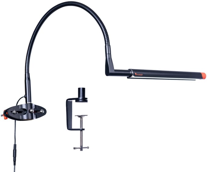 Daylight Techne 2 E36000 - schildersezel lamp dimbare led verlichting- tekenlamp - schilderlamp - daglicht