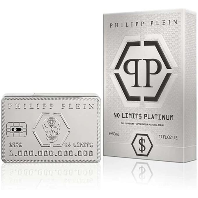 Philipp Plein No Limits Platinum - 50 ml - eau de parfum spray - herenparfum