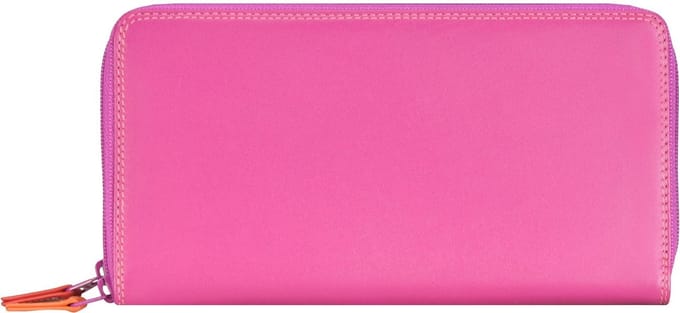 Mywalit Portemonnee Leder 18 cm - Dames - Horizontaal - sangria multi