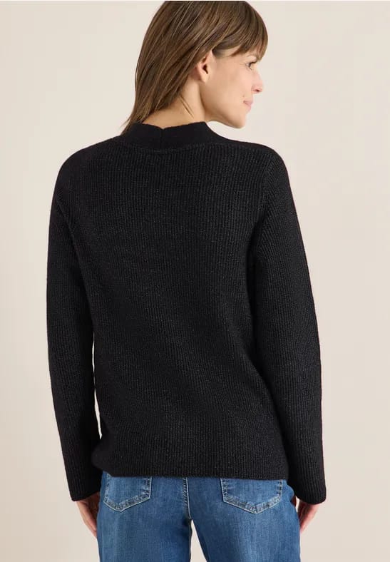 Vest met structuurdetails