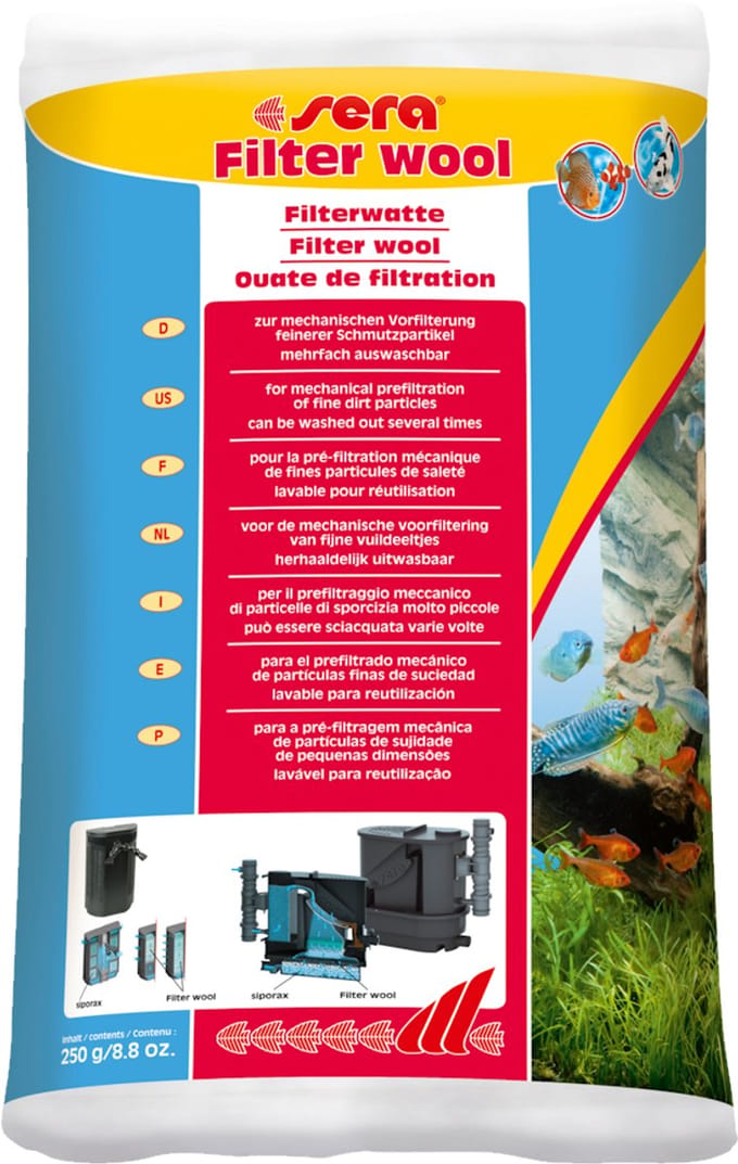 Sera Filterwatten 250gr