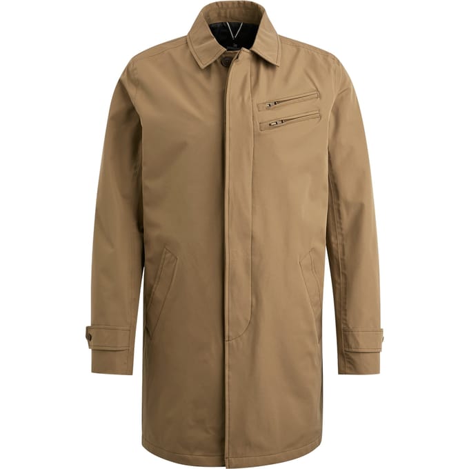 Vanguard - Heren Jas zomer V-Coat Jacket - Bruin - Maat M
