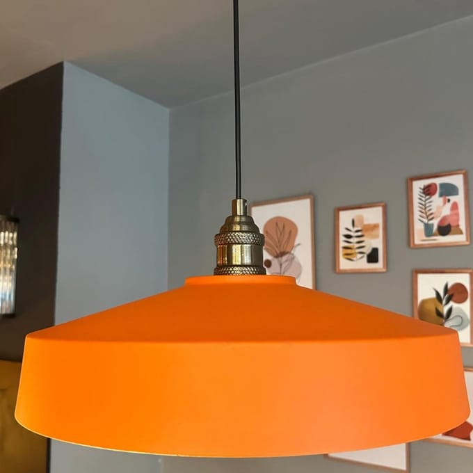 Bamyum Ace Hanglamp Industrieel Metaal Ø39 cm, Vintage Hanglamp, E27 Pendellamp