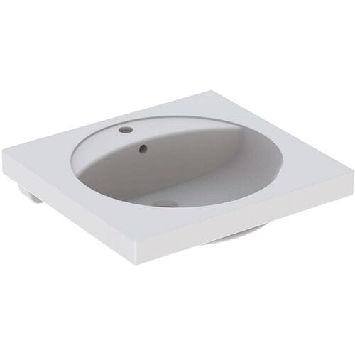 Geberit Preciosa washbasin 60 x 55 cm with tap hole and overflow 253200000