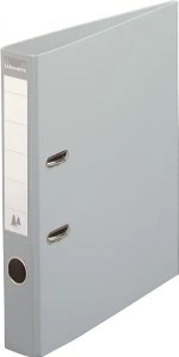 Exacompta Prem'Touch® PVC Ordner met hefboom - rug 50 mm - A4 - Grijs - 53540E
