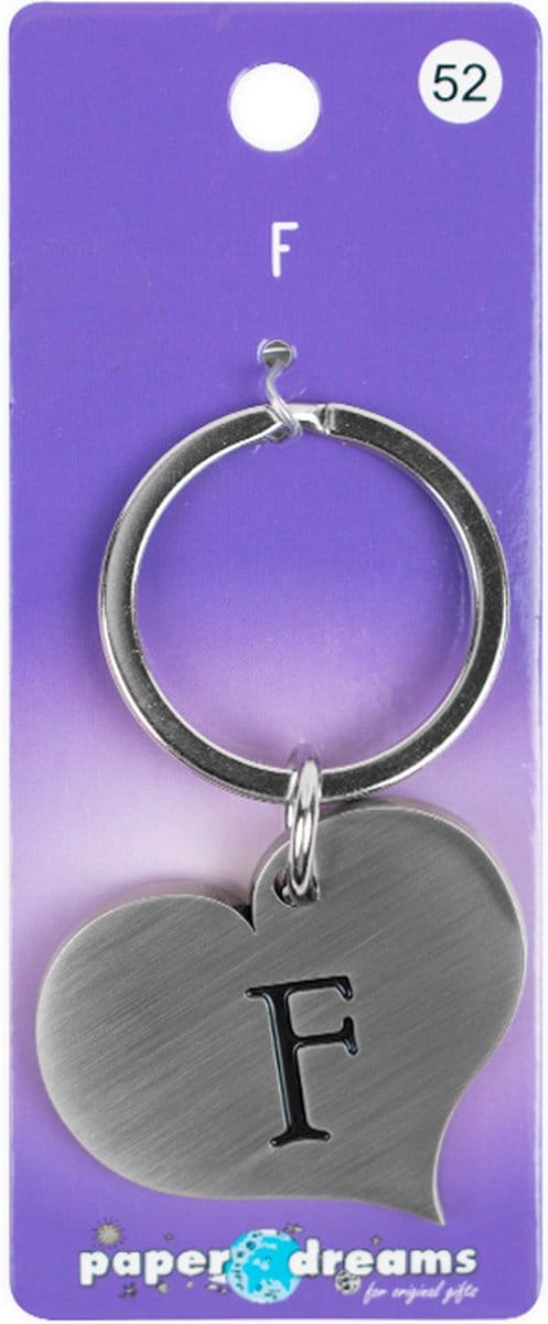 Hart sleutelhanger - F