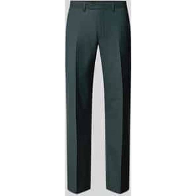 Fijn gestructureerde pantalon met persplooien