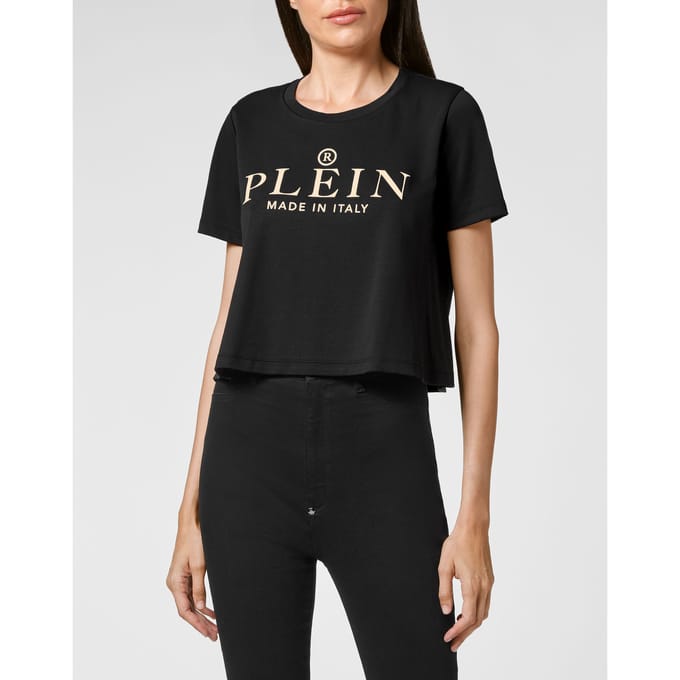 T-Shirt Ronde Hals Iconic Plein