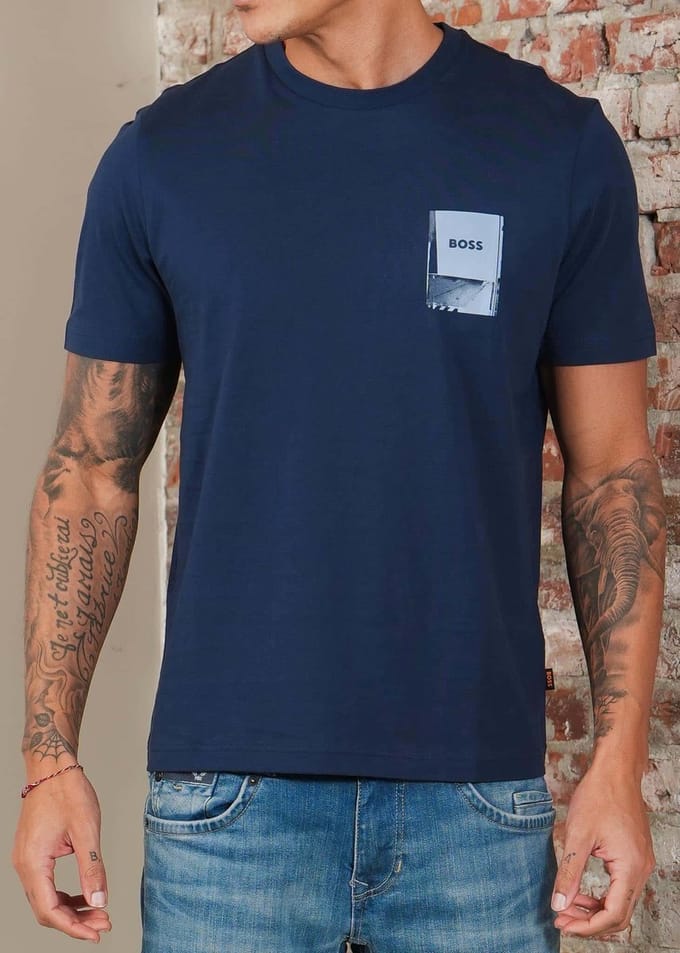 Hugo Boss Te_plain - open blue