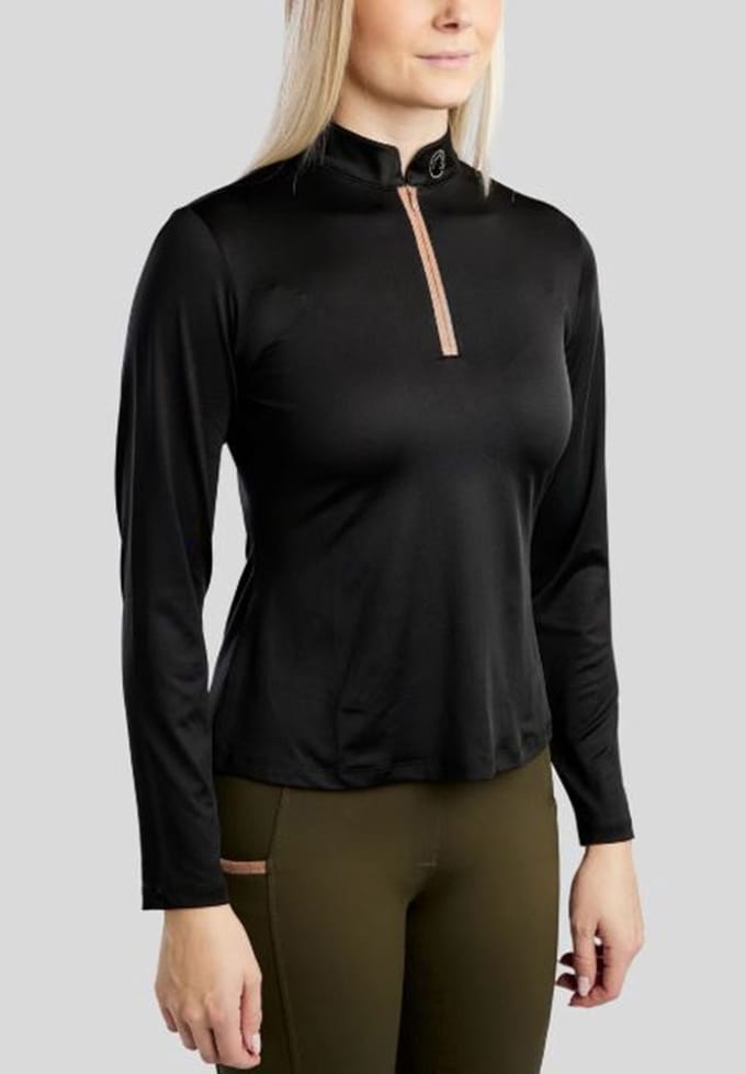 MONTAR MOGLENDA BASELAYER ROSEGOLD CAVIAR Zwart