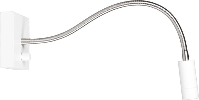 Wand leeslamp LED Blitz | wit | metaal | 40 cm | verstelbaar | modern design