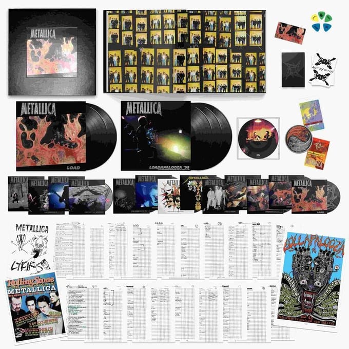 Metallica - Load (6 LP | 15 CD | 4 DVD) (Remastered) (Deluxe Edition)