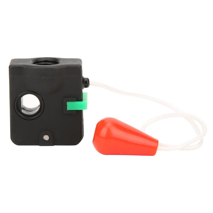 PVC Opblaasbaar Reddingsvest Watergevoelig Handmatig Apparaat Uitrusting Speciaal Doel Accessoires black