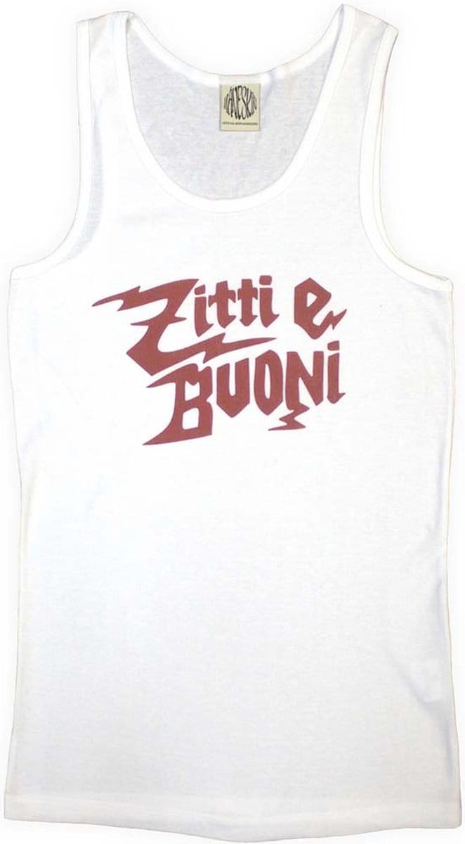 Maneskin - Zitti E Buoni Mouwloos shirt - 2XL - Wit