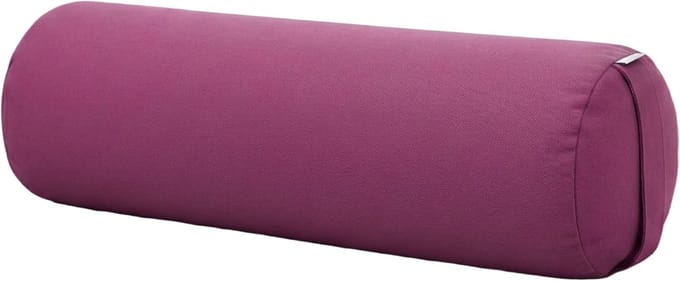 Yoga-Bolster yin - rund - Samtosha - organic cotton