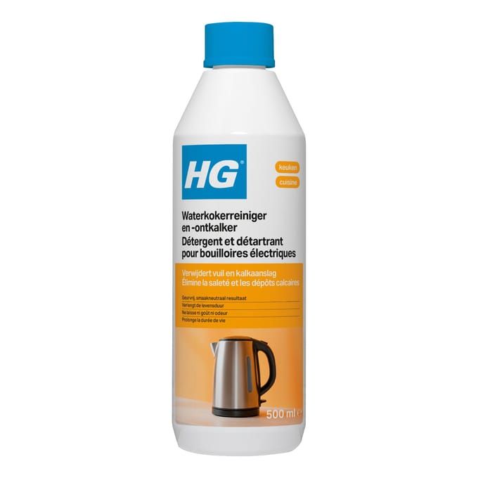 HG waterkokerreiniger en -ontkalker 500ml