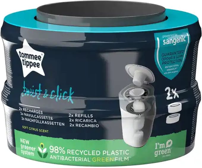 Tommee Tippee Twist & Click Wkłady wymienne 2 szt.
