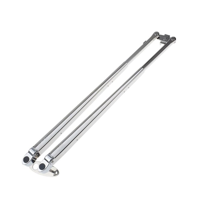 Roca Parallelarm W25/38, RVS electr.gepolijst 470-750mm
