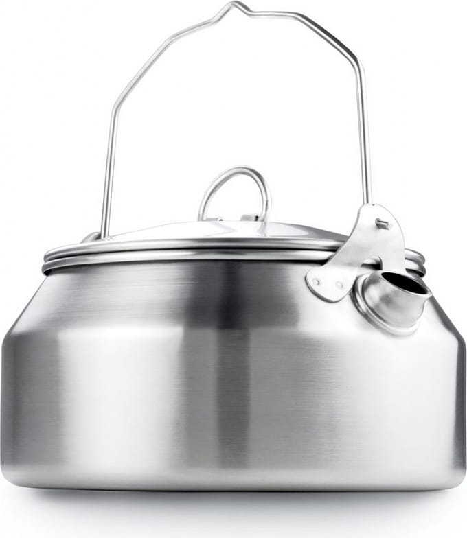 GSI Outdoors Glacier Stainless Kettle (Maat - OS, Kleur - Stainless Steel)