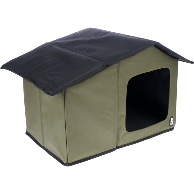 TIAKI kattenhuis Camo 58x42x37cm