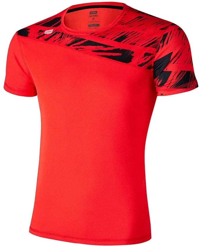 42k Running Nature T-shirt Met Korte Mouwen Rood L Man