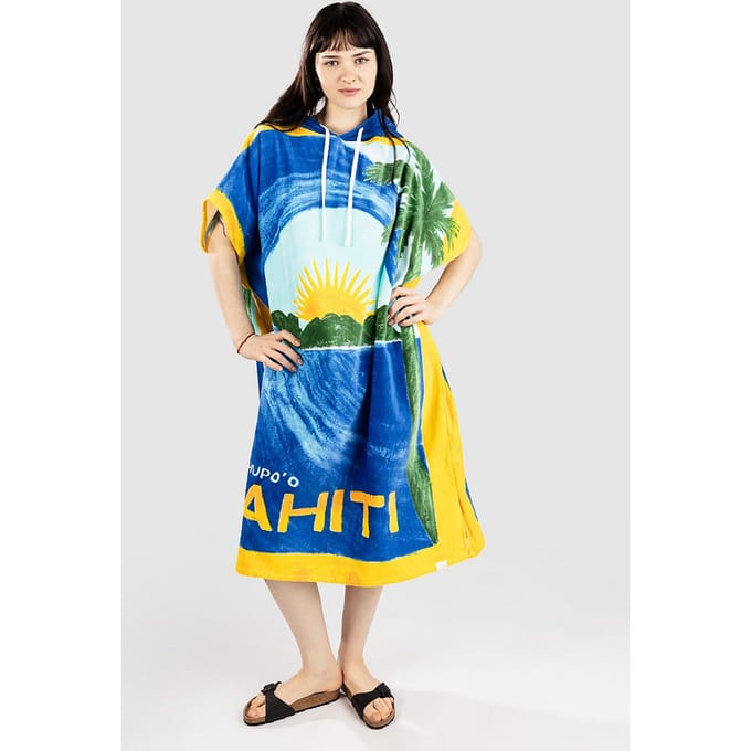 Roxy Surf Poncho blauw