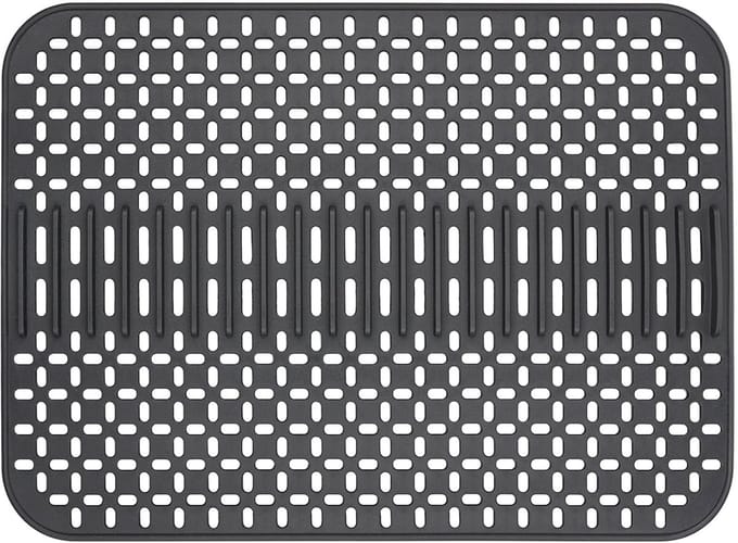 Dailygoods- Spoelbakmat Groot - Siliconen - Antislip - Hittebestendig - Sneldrogend - Afmetingen 43 x 32 x 1 cm - Afdruipmat
