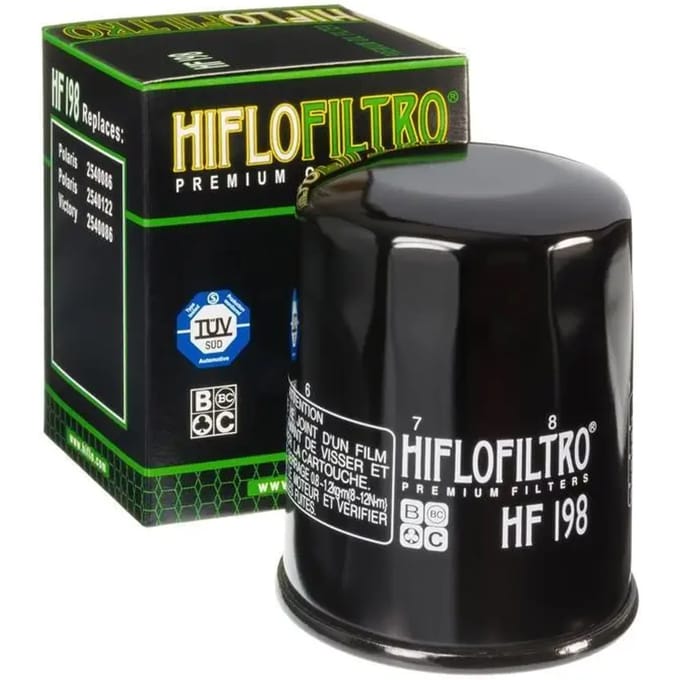 Motorfiets oliefilter Hiflofiltro HF198