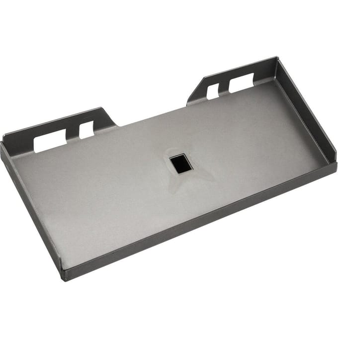 Plaque de fixation pour chargeur compact 1/4  Support pour chargeur compact Plaque d'attelage rapide