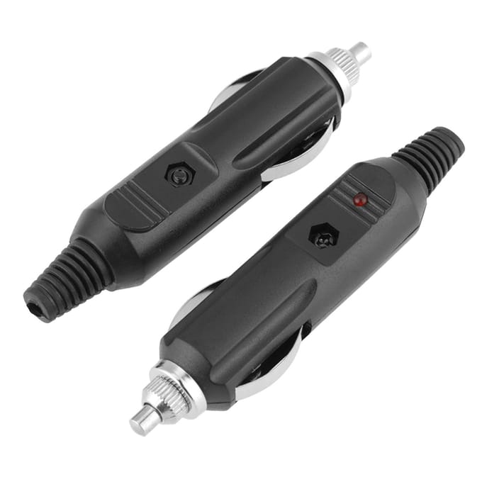 5 stuks 12V 24V 5A Auto Accessoire Mannelijke Sigarettenaansteker Socket DIY Stekker Connector
