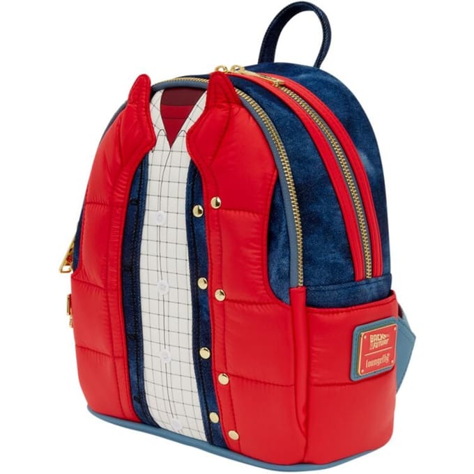 Back To The Future Mini rugzak - Loungefly - Marty McFly Cosplay - meerkleurig