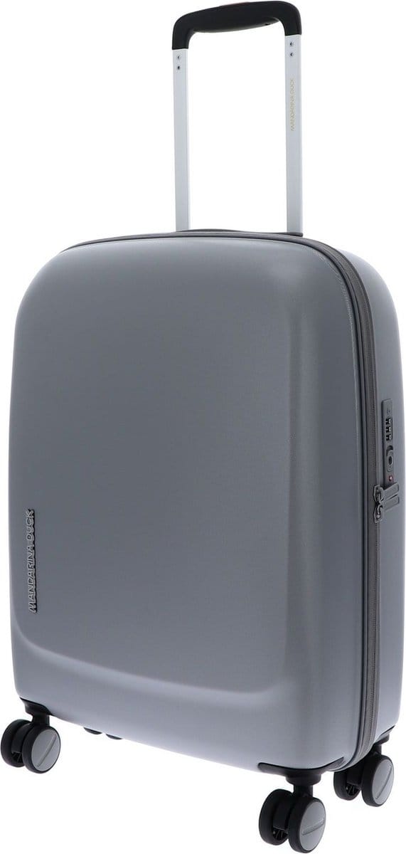 MANDARINA DUCK D-Drop 2.0 Cabin Trolley Silver Zilverkleurig 55cm