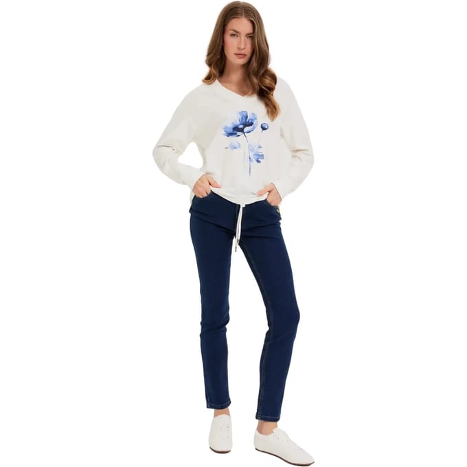 Dames sweatshirt Moodo Z-BL-4815